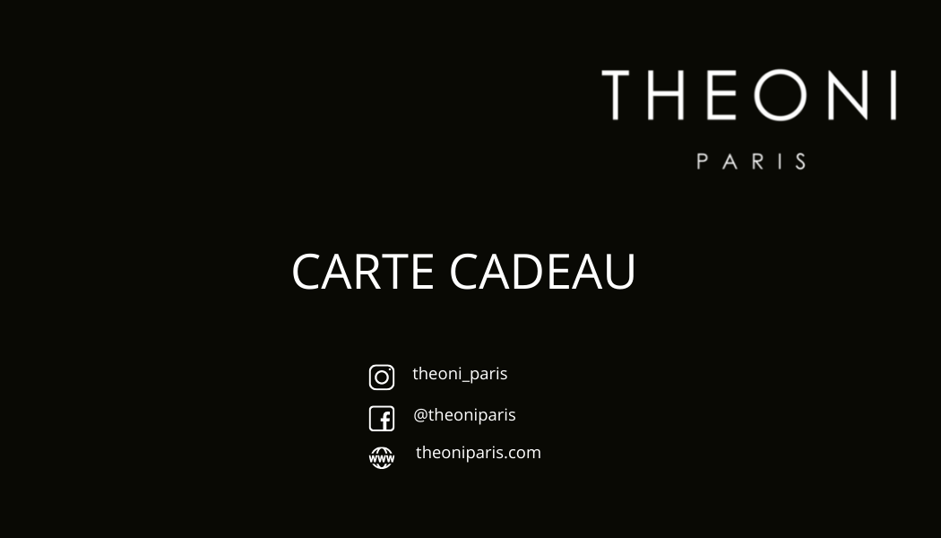 Carte-cadeau THEONI PARIS